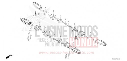 CLIGNOTANT CRF1100DN de 2022
